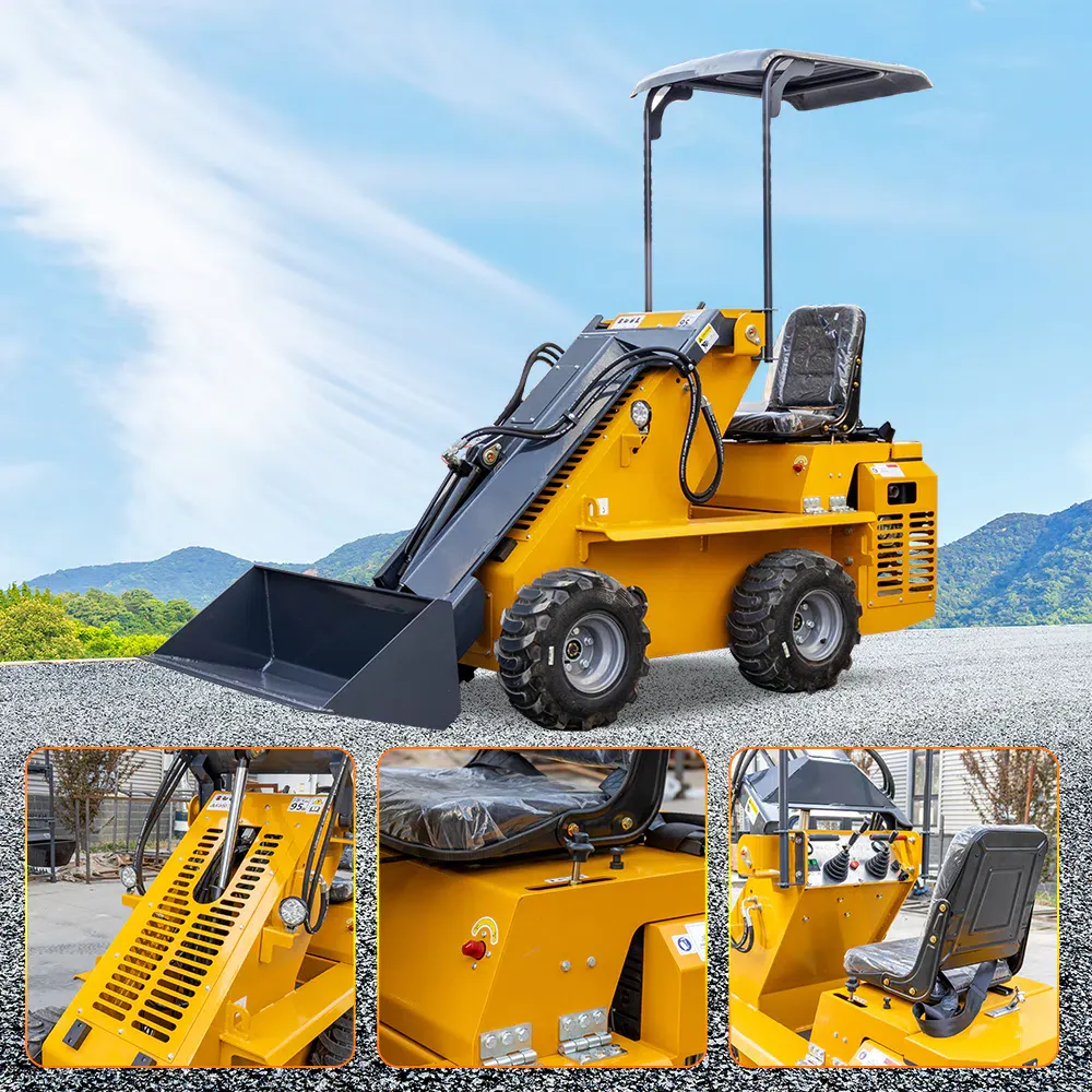 Мини-погрузчик 1200kg Briggs&Stratton HTHY800.webp