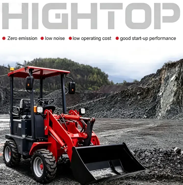 Электрический колесный погрузчик 750кг HT-15E .webp