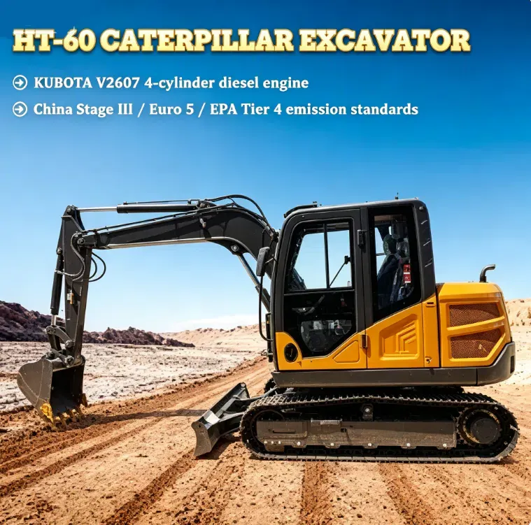 Гусеничный экскаватор 6 тонн Kubota/V2607 HT60