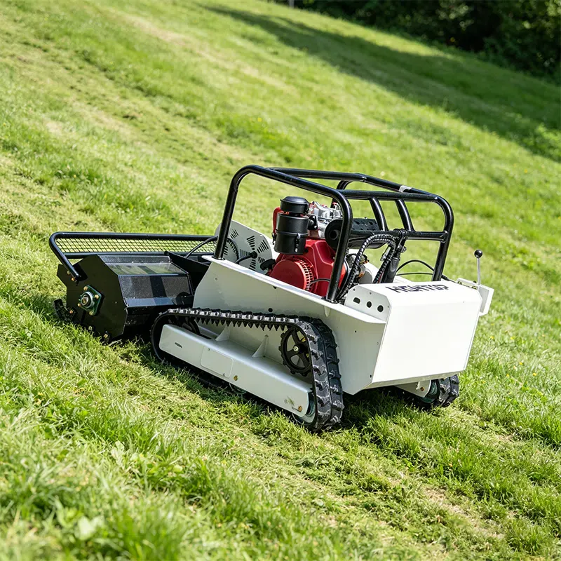 Роботизированная гусеничная газонокосилка HTM1200