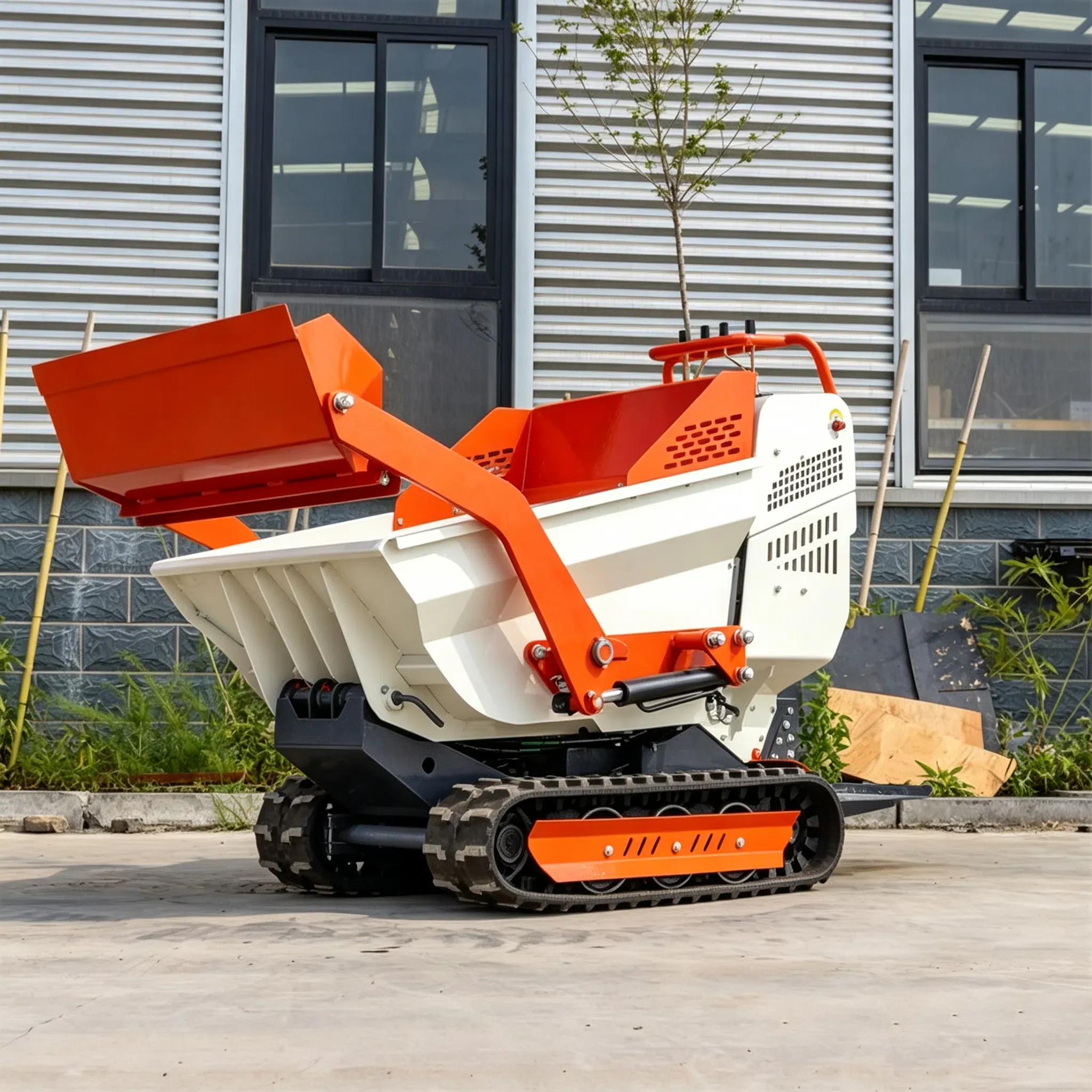 Гусеничный мини-самосвал  для перевозки материалов HT500-2 -hightop