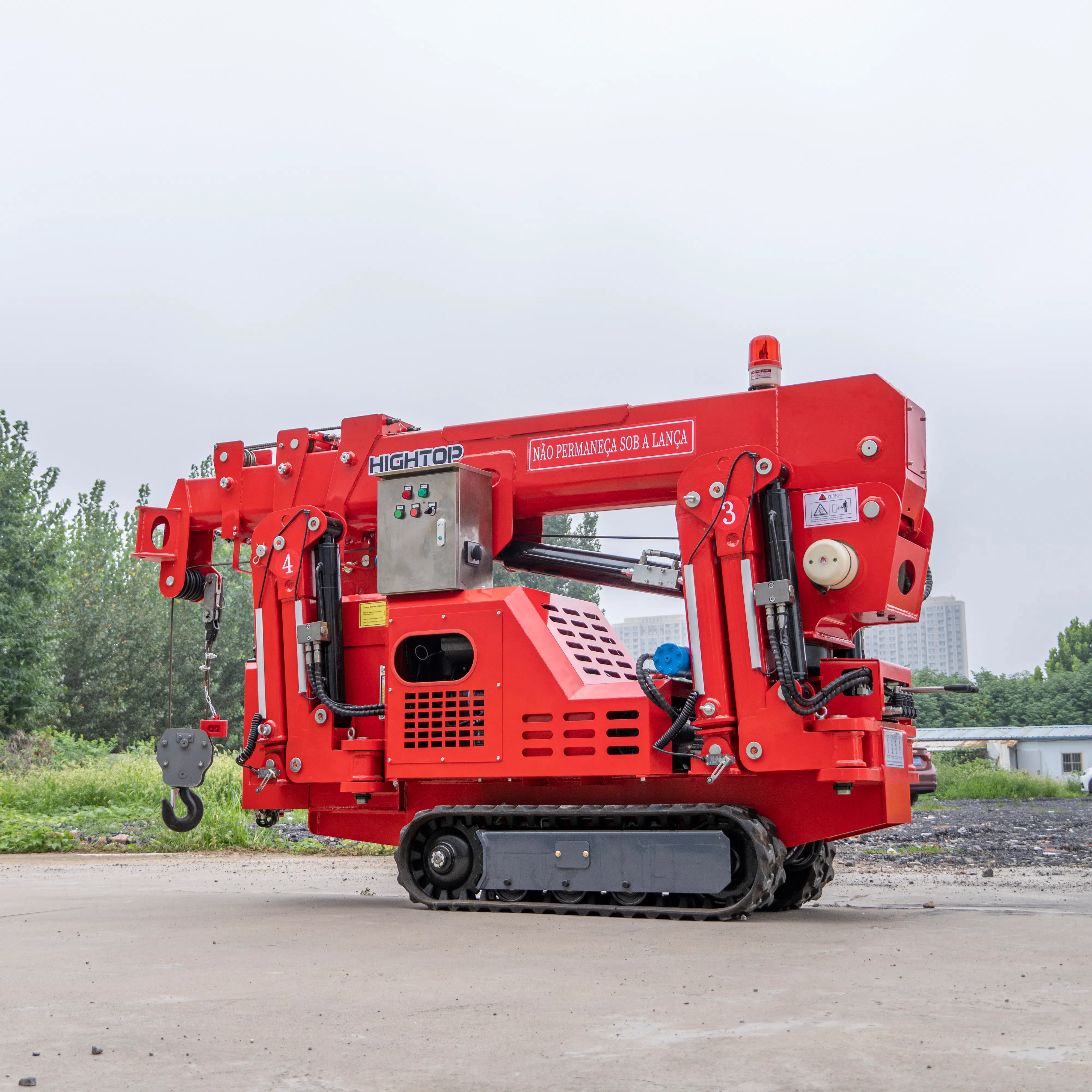 Ton Spider Crane Compact Crawler Crane for Tight Spaces hightop