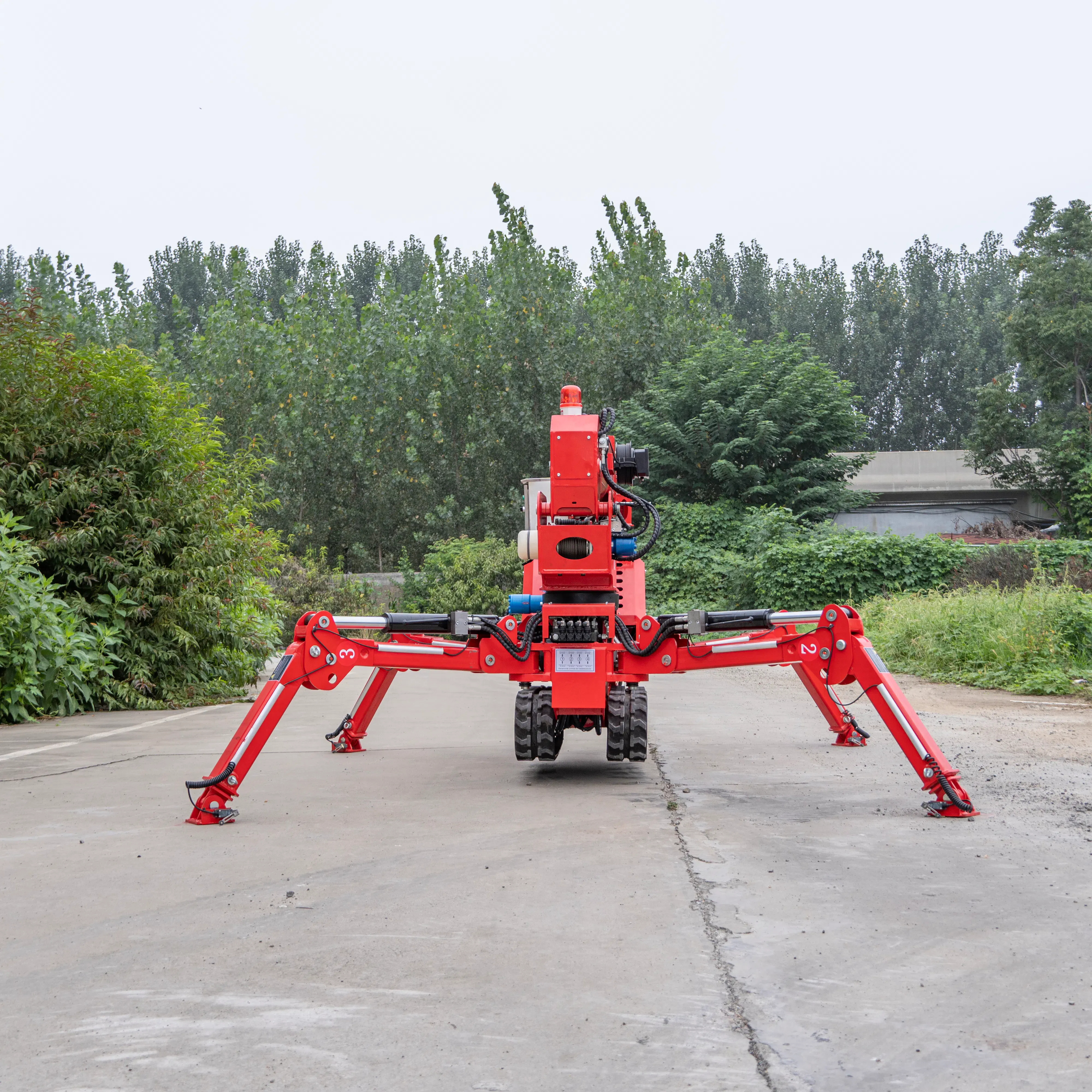 Ton Spider Crane Compact Crawler Crane for Tight Spaces hightop
