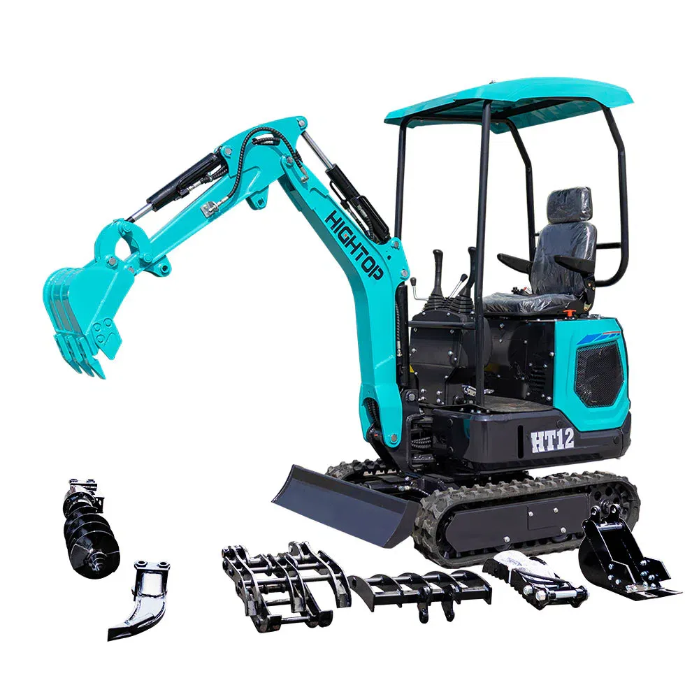 Мини-экскаватор 1.2 тонны KOOP двигатель  HT12