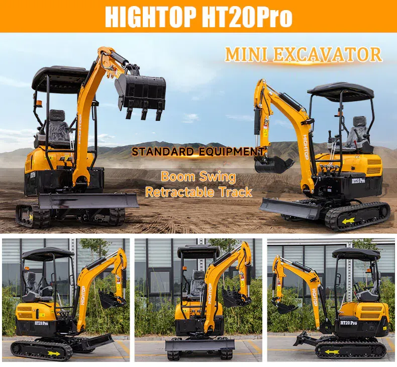 Мини-экскаватор 2 тонны Kubota двигатель HT20Pro.webp