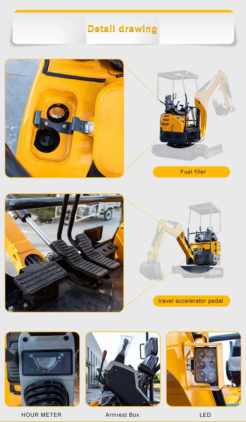 Мини-экскаватор 2.2 тонны Kubota D1105 HT22.webp