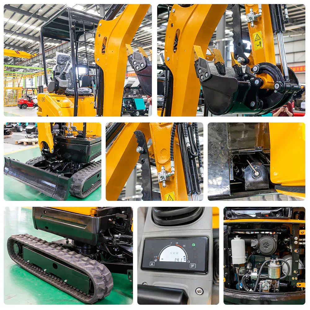 Мини-экскаватор 1.6 тонны Kubota двигатель HT20U