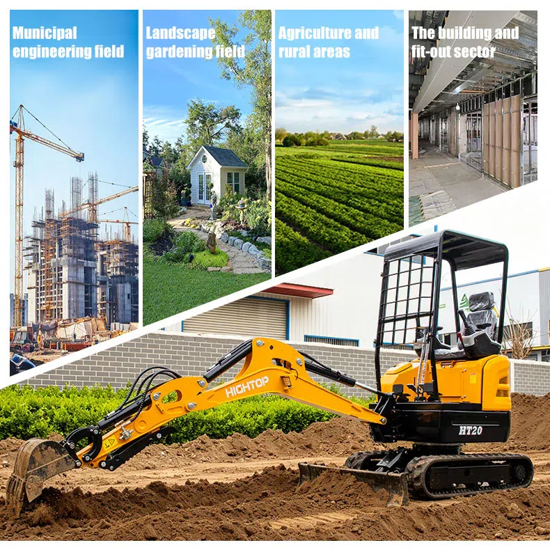 Мини-экскаватор 1.6 тонны Kubota двигатель HT20U.webp