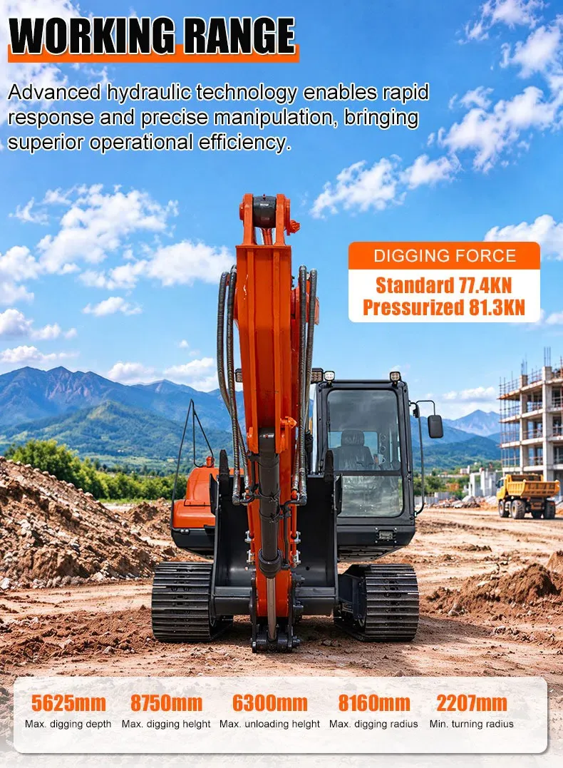 Гусеничный экскаватор 15 тонн HT150