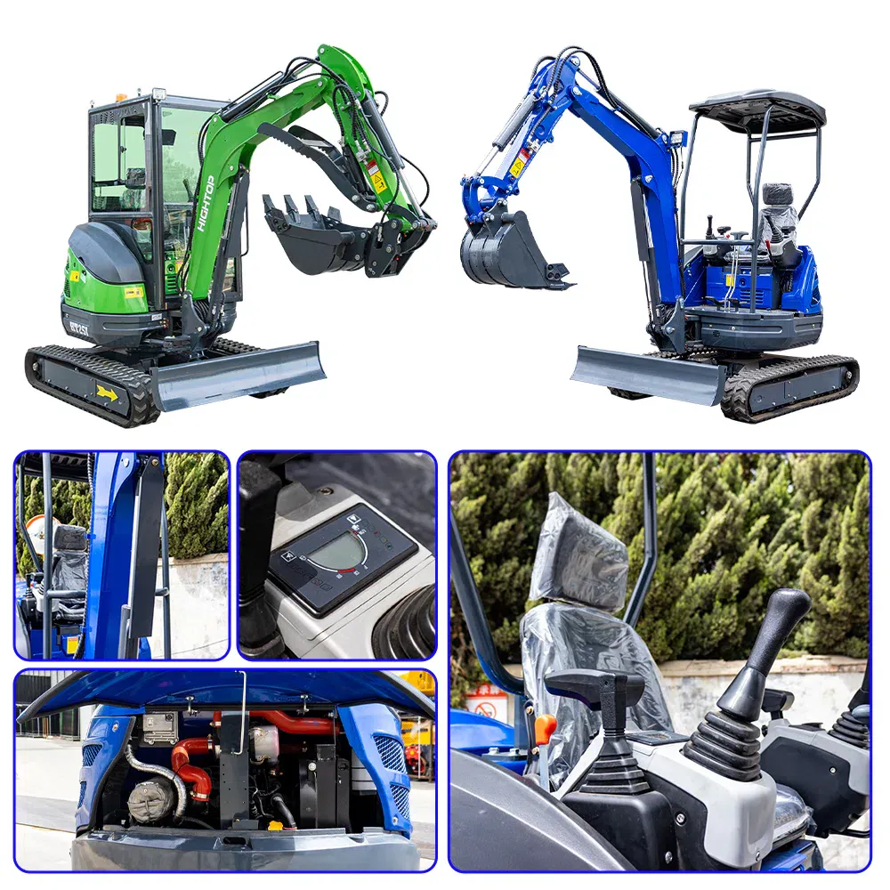 Гусеничный дизельный экскаватор  HT25J -hightop