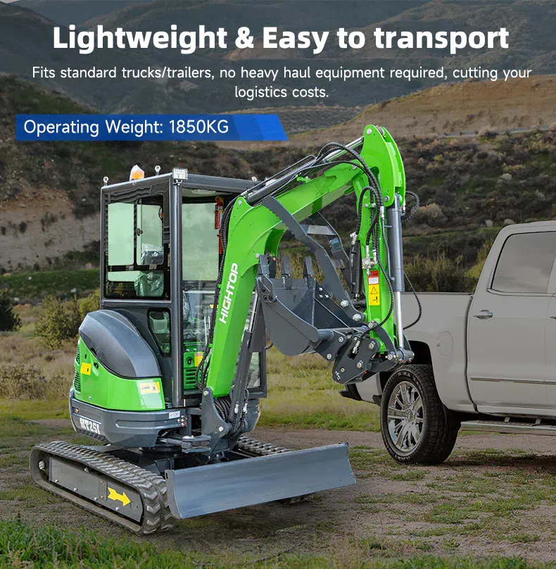 Гусеничный дизельный экскаватор HT25J -hightop.webp
