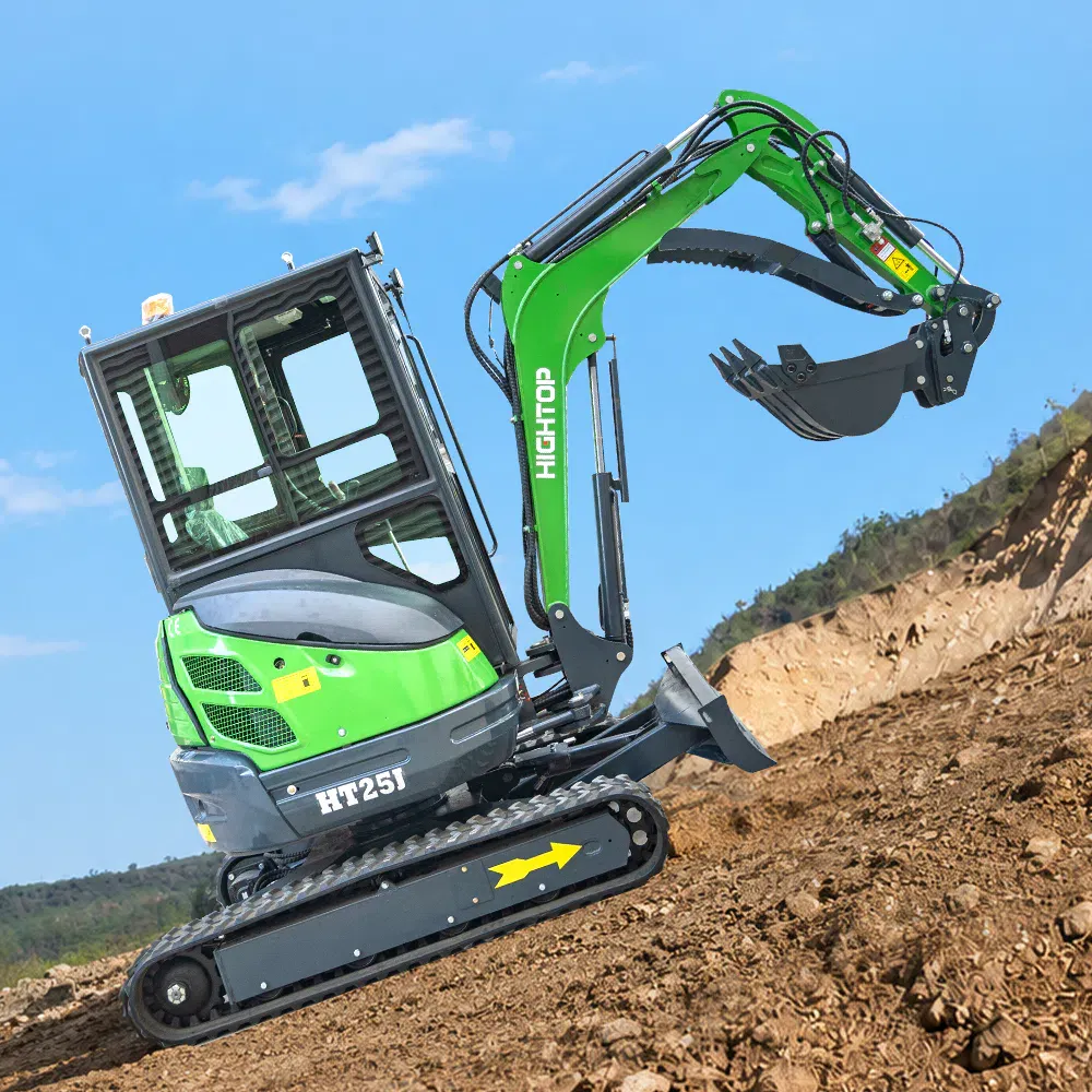 Гусеничный дизельный экскаватор  HT25J -hightop