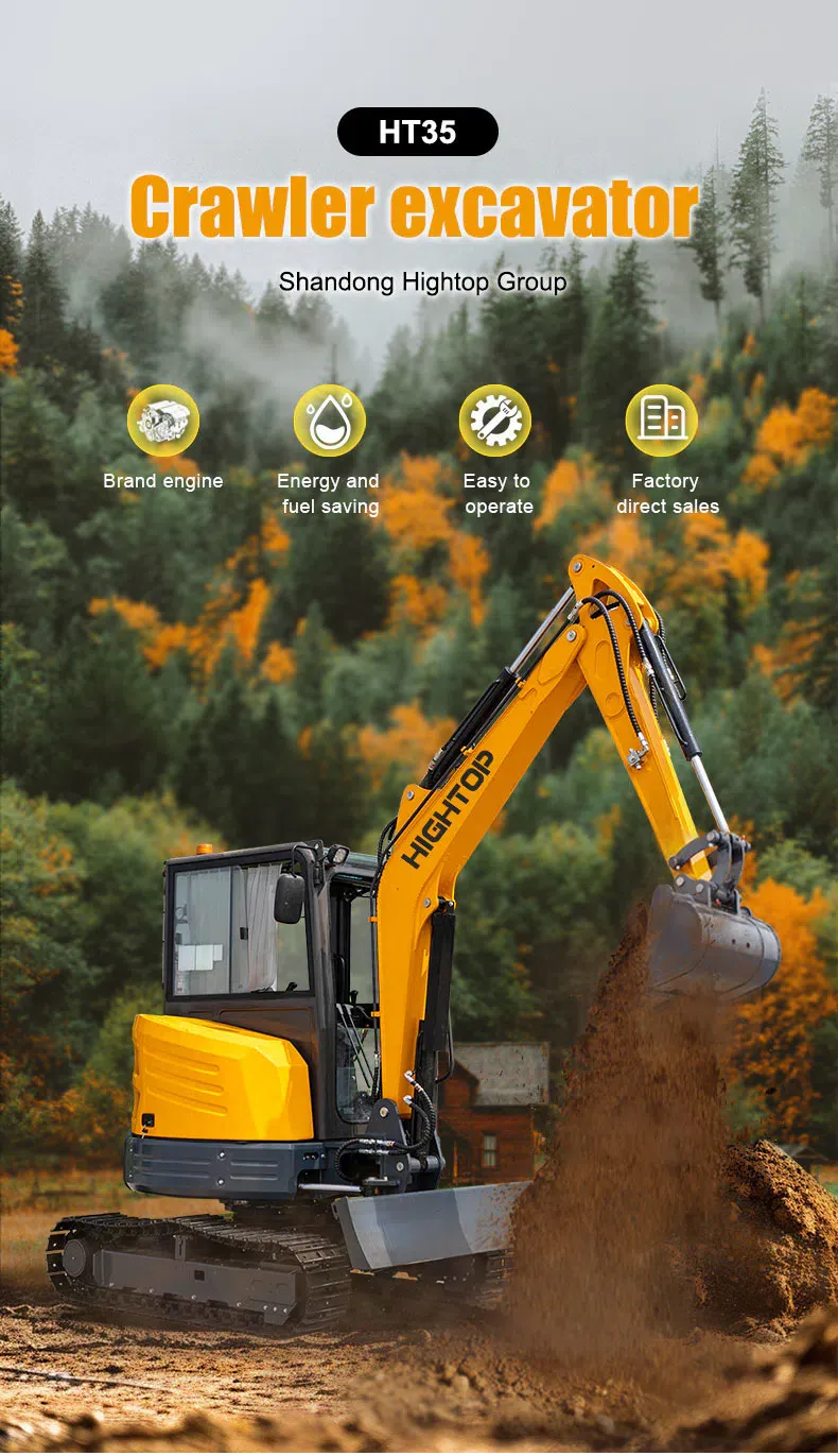 Гусеничный экскаватор 3.5 тонны Kubota D1703 HT35 .webp
