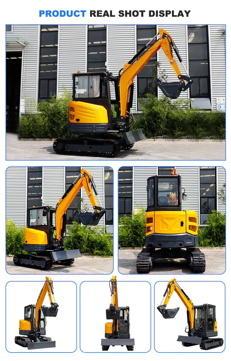 Гусеничный экскаватор 4T HT40 подробности.webp