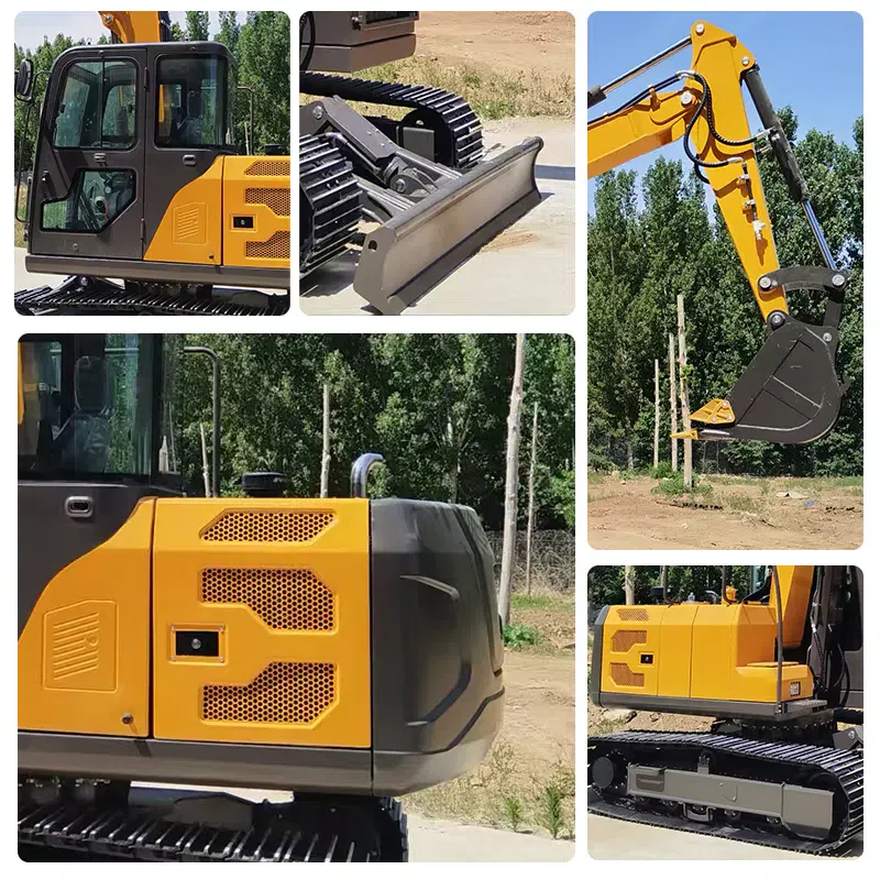 Гусеничный экскаватор 7.5 тонн Kubota V2607 HT75