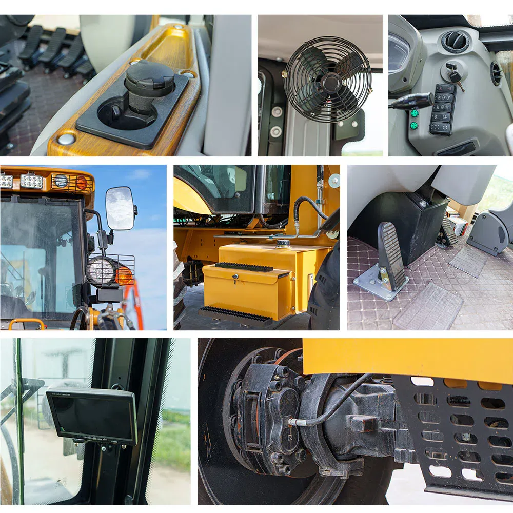 Экскаватор-погрузчик с грузоподъёмностью HTBL820 2500 кг