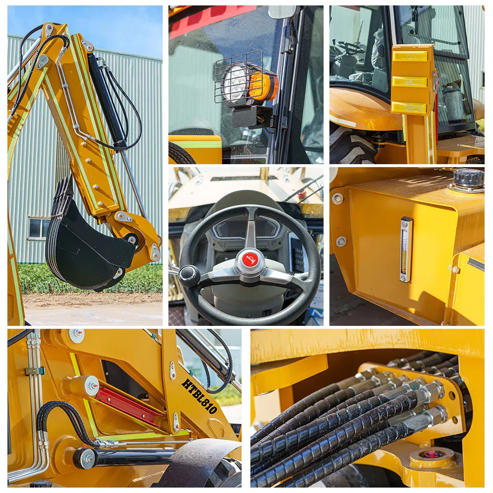 Фотографии экскаватора-погрузчика Hightop HTBL810.webp