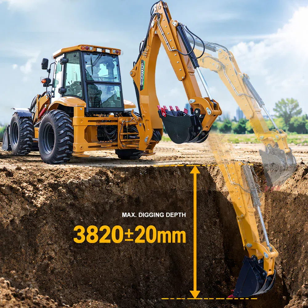 Экскаватор-погрузчик с грузоподъёмностью HTBL820 2500 кг