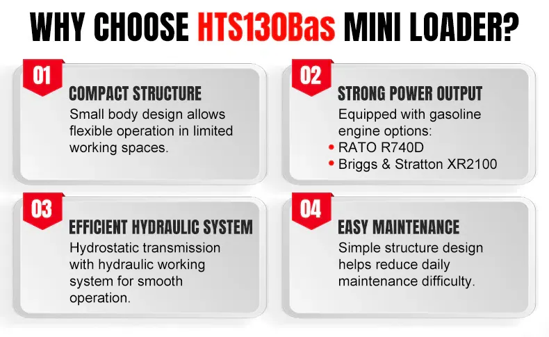 Трехколесный мини‑погрузчик HTS130Bas-hightop.webp