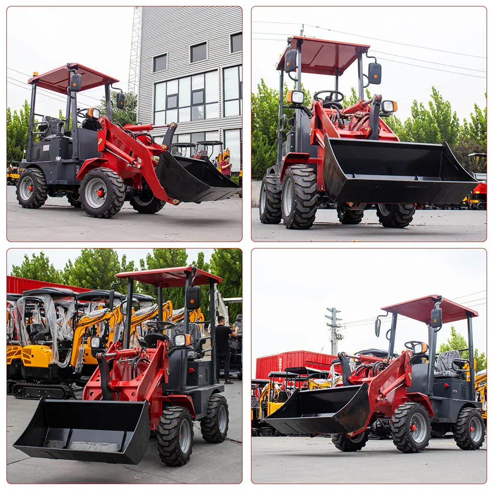 Мини электрический фронтальный погрузчик  400кг 60V  HT-150E