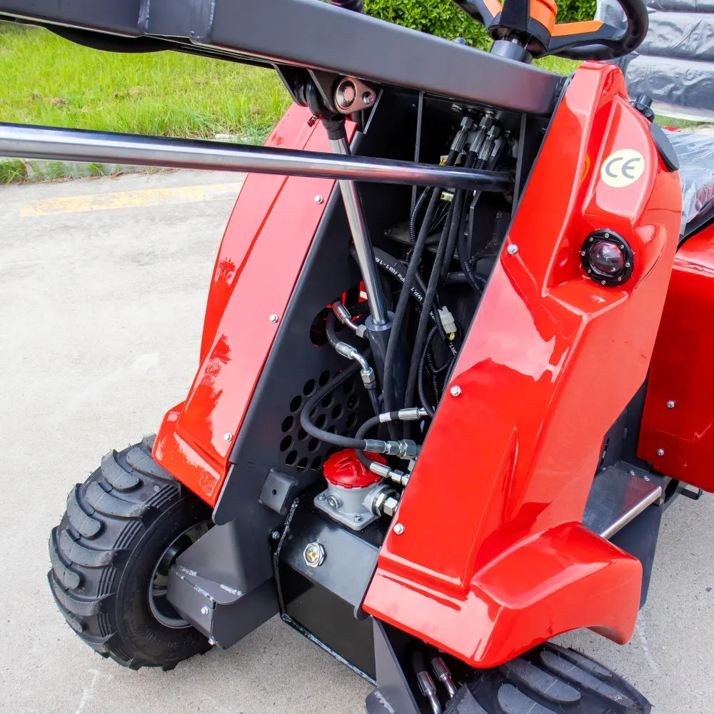 Небольшой трехколесный погрузчик HTS130BAS -hightop