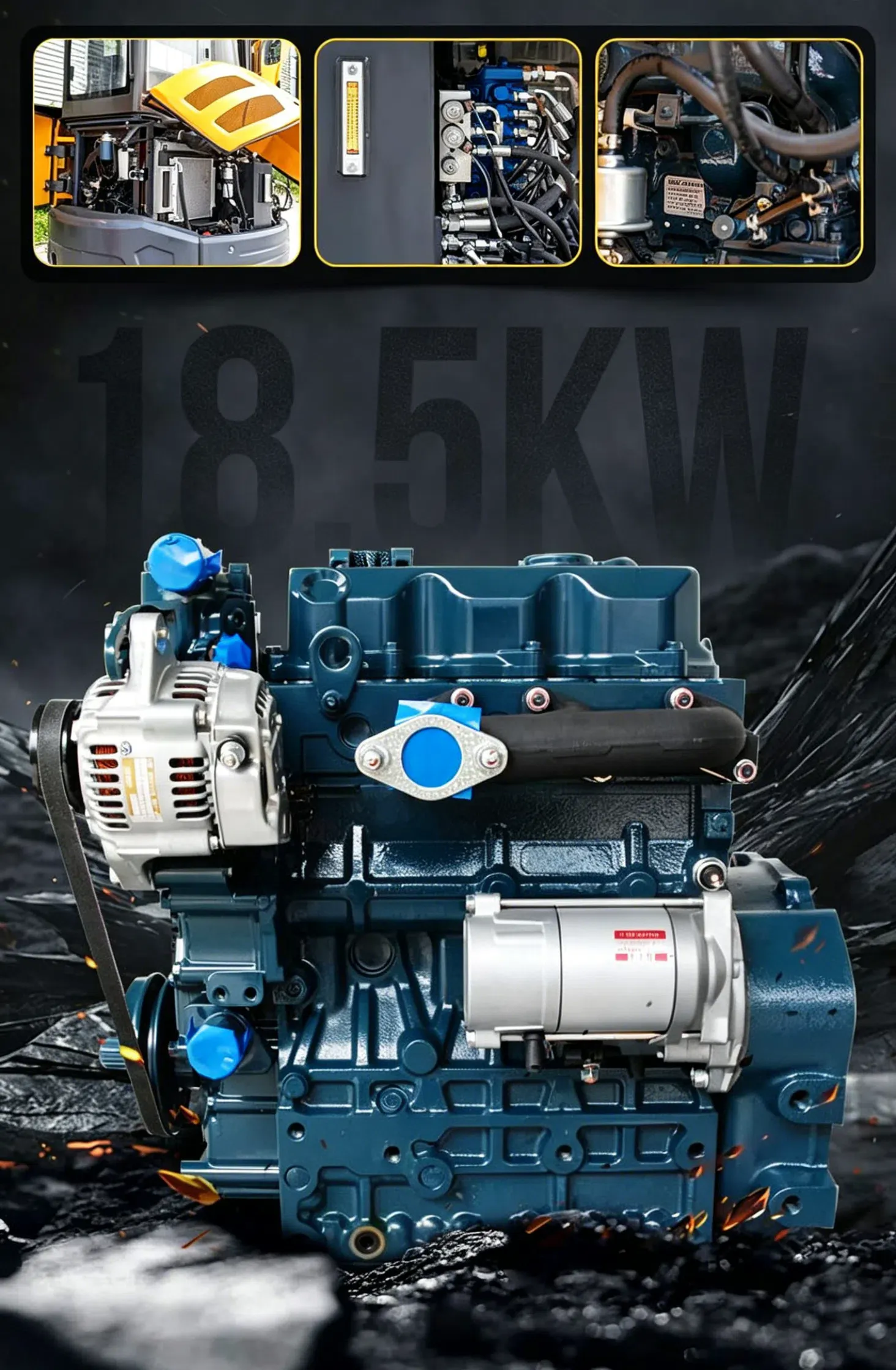 Малый экскаватор 3,5 тонны