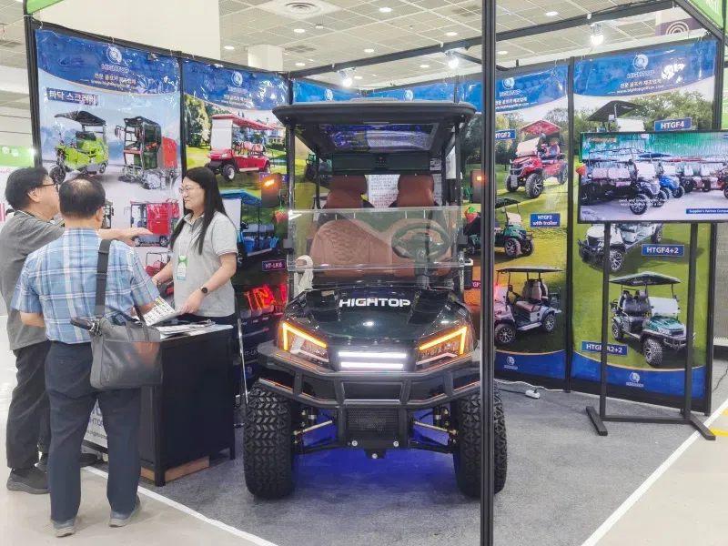 HIGHTOP стенд A831 на EV TREND KOREA 2026