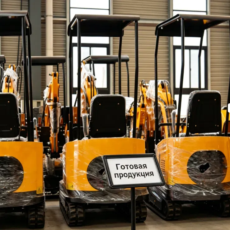 Контроль качества мини-экскаваторов Hightop: путь от цеха до испытательного полигона