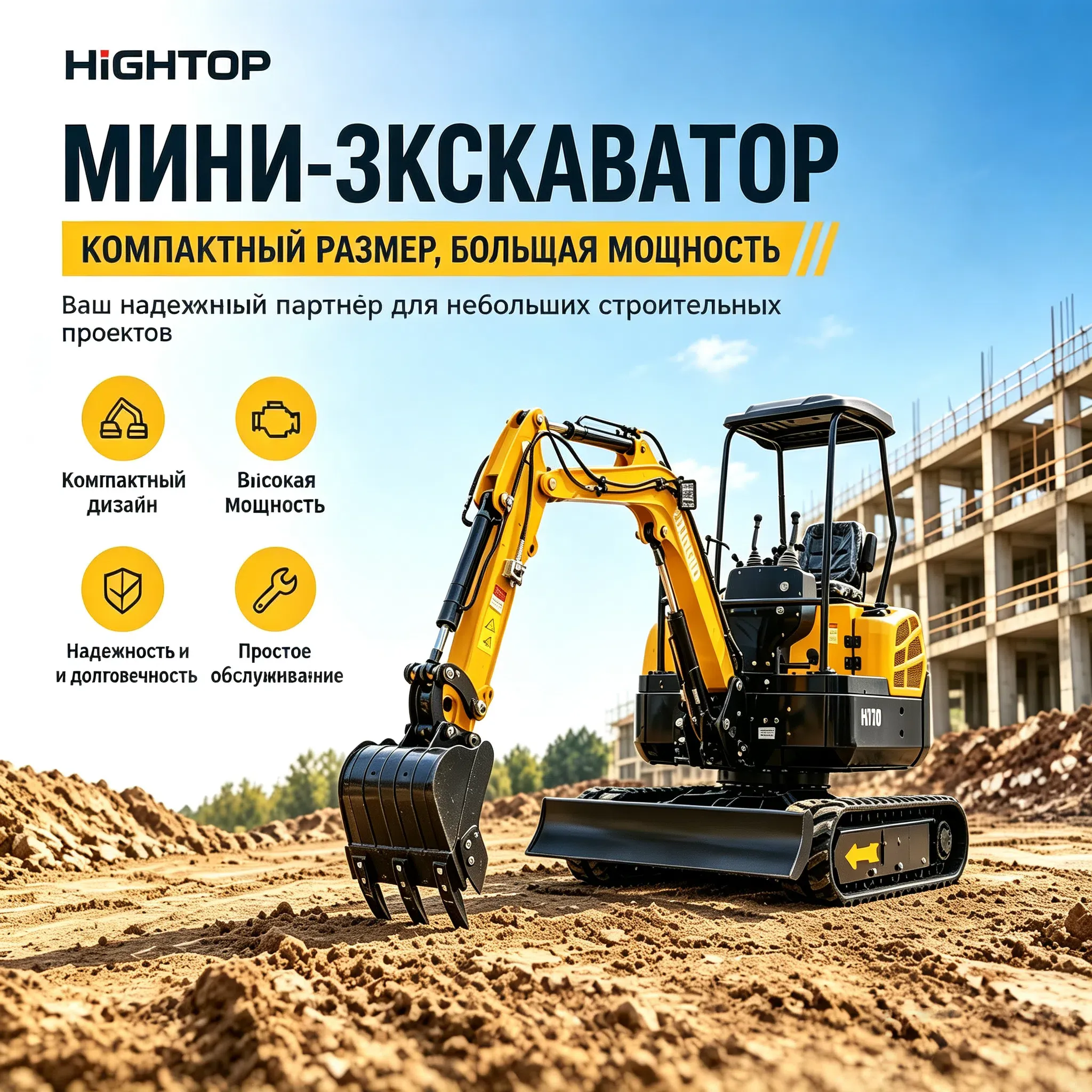 Как выбрать мини-экскаватор: сравнение моделей 1, 2 и 3 тонны для разных задач
