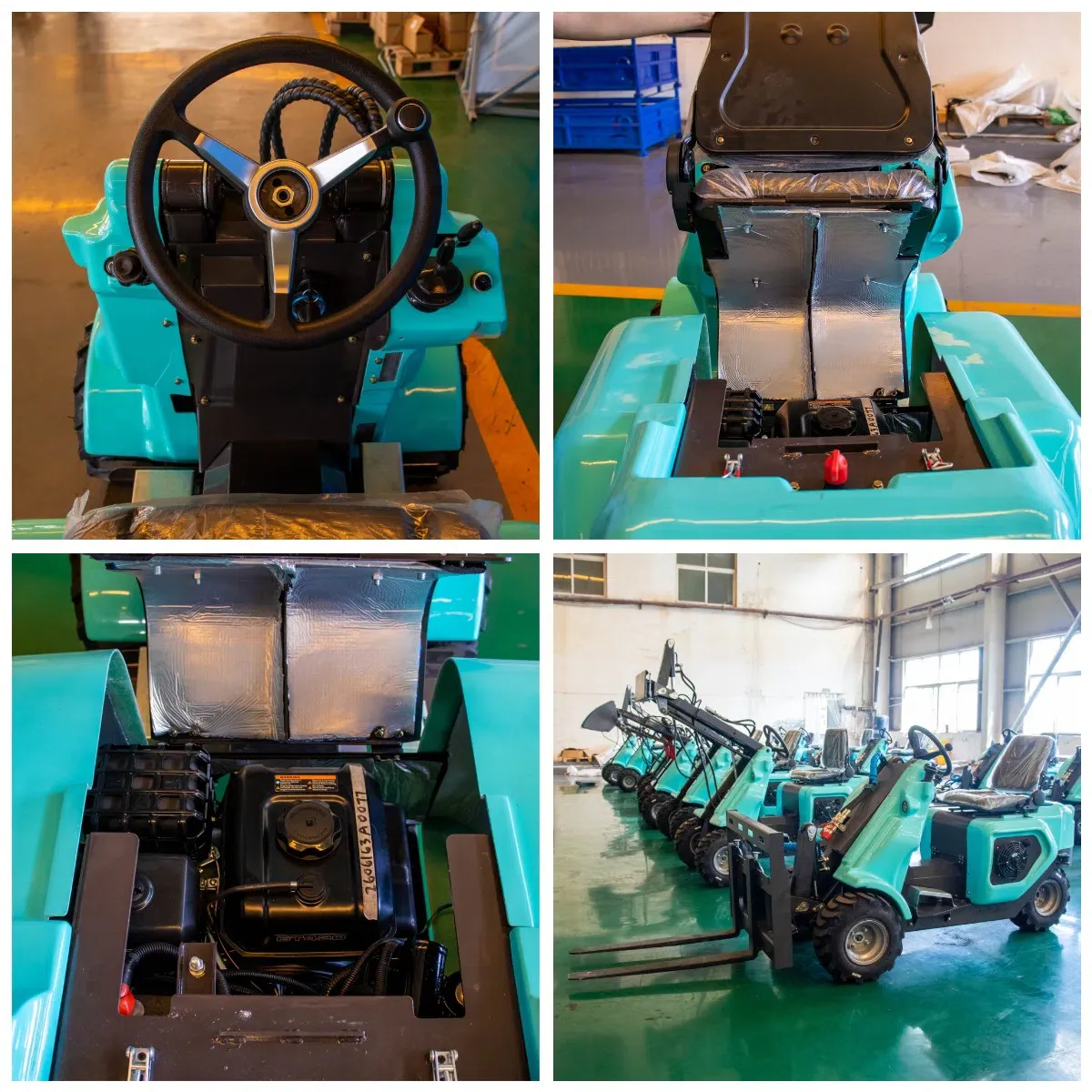 Фотографии компактного мини-погрузчика HTS130Pro