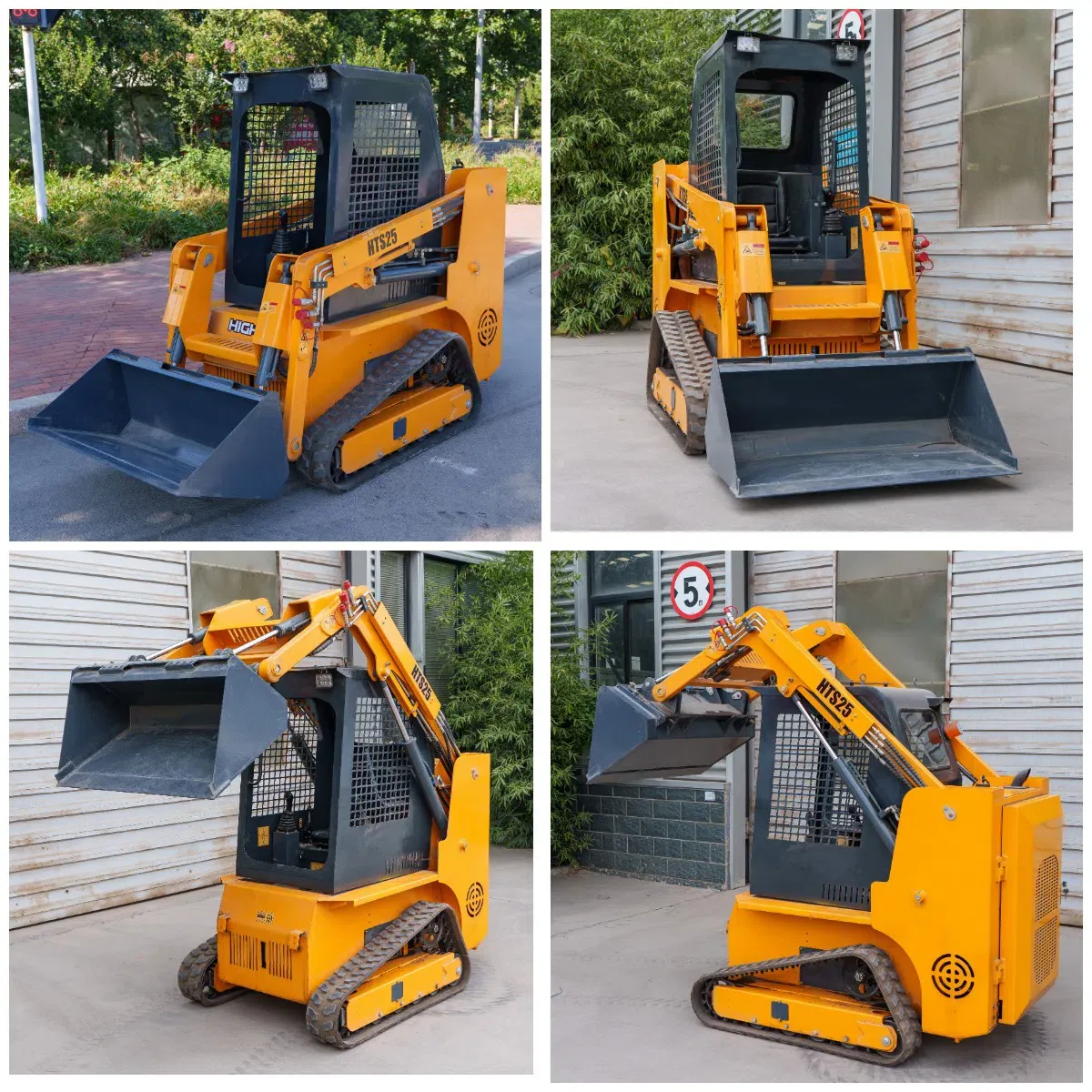 Реальные фотографии мини-погрузчика Hightop HTS25